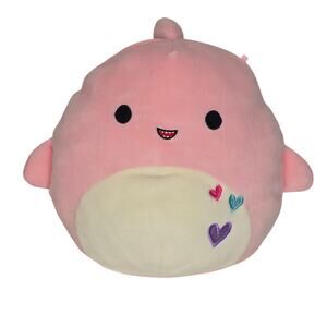 Kellytoy Squishmallows Selene The Pink Shark 
Valentines Day Edition Collectible